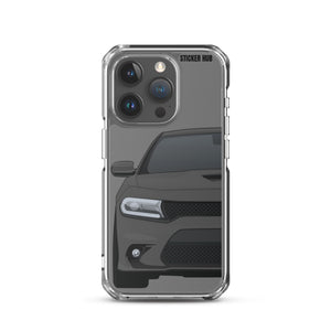 Gray 15-21 Charger - iPhone Case