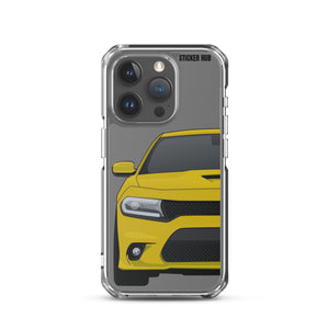 Yellow 15-21 Charger - iPhone Case