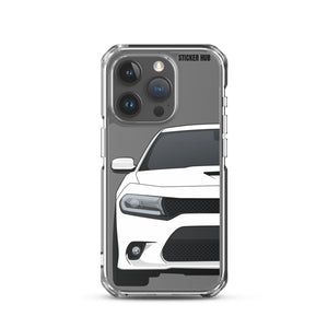 White 15-21 Charger - iPhone Case