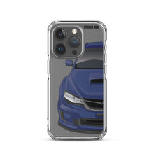 Load image into Gallery viewer, Plasma Blue 09-14 Subaru WRX STI - iPhone Case