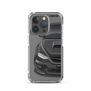 Black 09-14 Subaru WRX STI - iPhone Case