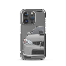 Load image into Gallery viewer, Crystal Grey 06-07 Subaru WRX STI - iPhone Case