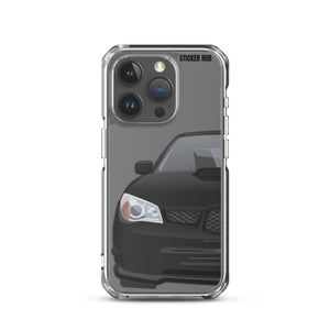 Black 06-07 Subaru WRX STI - iPhone Case