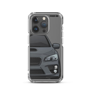 Gray 15-17 Subaru WRX STI - iPhone Case