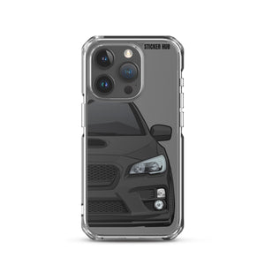 Black 15-17 Subaru WRX STI - iPhone Case