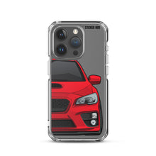 Load image into Gallery viewer, Lightning Red 15-17 Subaru WRX STI - iPhone Case