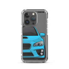 Load image into Gallery viewer, Hyper Blue 15-17 Subaru WRX STI - iPhone Case