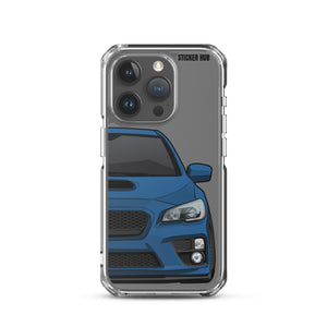 Galaxy Blue 15-17 Subaru WRX STI - iPhone Case