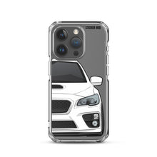 Load image into Gallery viewer, White 15-17 Subaru WRX STI - iPhone Case