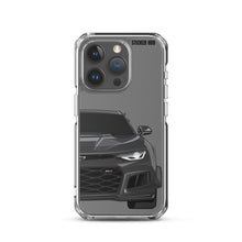 Load image into Gallery viewer, Black 6th Gen Camaro ZL1 1LE - iPhone Case