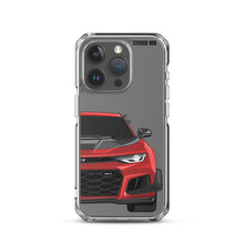 Load image into Gallery viewer, Red Hot 6th Gen Camaro ZL1 1LE - iPhone Case