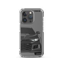 Load image into Gallery viewer, Black 6th Gen Camaro ZL1 - iPhone Case