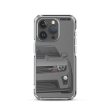 Load image into Gallery viewer, Ashen Grey 5th Gen Camaro ZL1 - iPhone Case