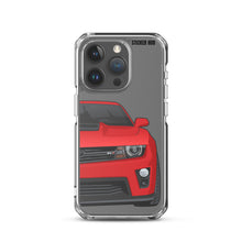 Load image into Gallery viewer, Victory Red 5th Gen Camaro ZL1 - iPhone Case