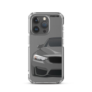 Gray BMW F80 - iPhone Case