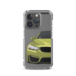 Austin Yellow BMW F80 - iPhone Case