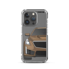 Load image into Gallery viewer, Bronze Sand Cadillac CTS-V - iPhone Case