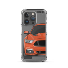 Load image into Gallery viewer, Orange 15-17 Mustang 5.0 - iPhone Case