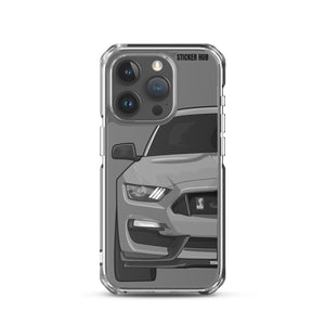 Gray Mustang GT350 - iPhone Case