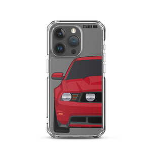 Race Red 11-12 Mustang 5.0 - iPhone Case