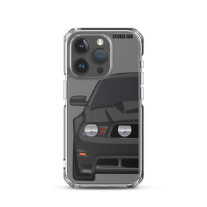 Black 11-12 Mustang 5.0 - iPhone Case