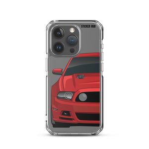 Race Red 13-14 Mustang 5.0 - iPhone Case