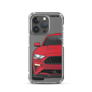 Race Red 18-21 Mustang 5.0 - iPhone Case