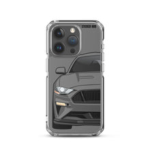 Load image into Gallery viewer, Gray 18-21 Mustang 5.0 - iPhone Case