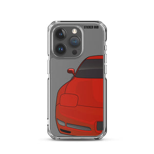 Torch Red C5 Corvette Z06 - iPhone Case