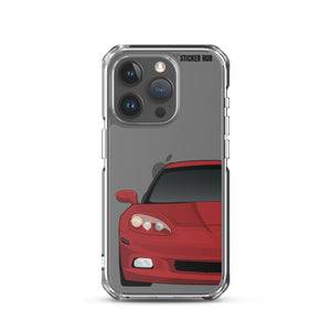 Monterey Red C6 Corvette - iPhone Case