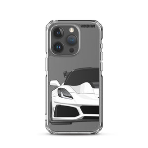 White C7 Corvette Zr1 - iPhone Case