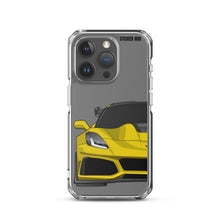 Load image into Gallery viewer, Yellow C7 Corvette Zr1 - iPhone Case