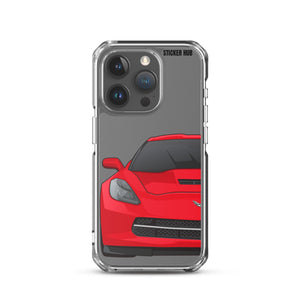 Torch Red C7 Corvette Stingray - iPhone Case