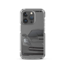 Load image into Gallery viewer, Gray C7 Corvette Stingray - iPhone Case