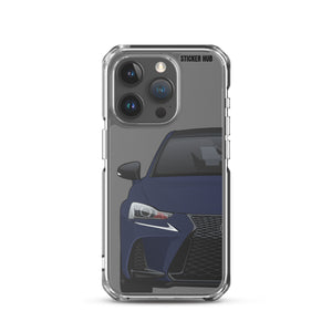 Nightfall Blue Lexus IS300 - iPhone Case