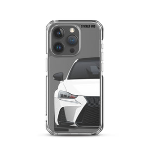 White Lexus IS300 - iPhone Case