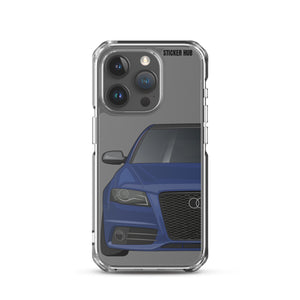 Estoril Blue B8 Audi S4 - iPhone Case