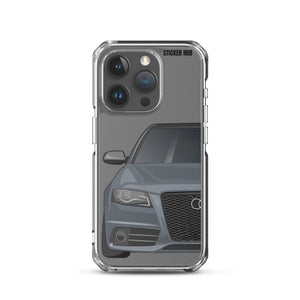 Meteor Gray B8 Audi S4 - iPhone Case