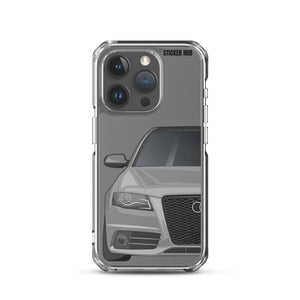 Quartz Gray B8 Audi S4 - iPhone Case