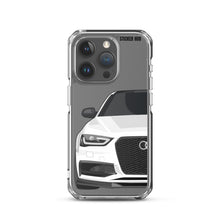 Load image into Gallery viewer, White B8.5 Audi S4 - iPhone Case