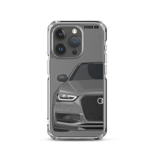 Load image into Gallery viewer, Monsoon Gray B8.5 Audi S4 - iPhone Case