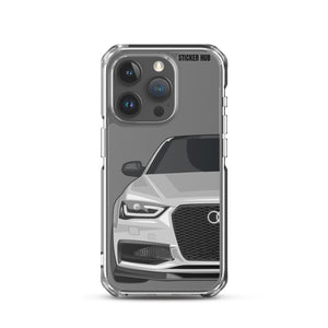 Silver B8.5 Audi S4 - iPhone Case