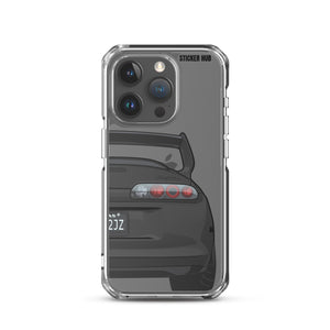 Black Toyota Supra - iPhone Case