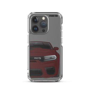 Octane Red Charger Hellcat (Widebody) - iPhone Case