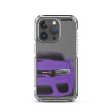 Load image into Gallery viewer, Purple Charger Hellcat (Widebody) - iPhone Case