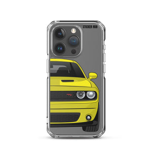 Yellow Challenger R/T - iPhone Case