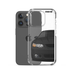 Black 03-04 Mustang SVT Cobra - iPhone Case