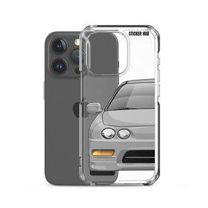 Silver Acura Integra - iPhone Case