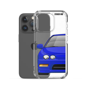 Blue Acura Integra - iPhone Case