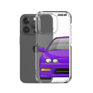 Purple Acura Integra - iPhone Case